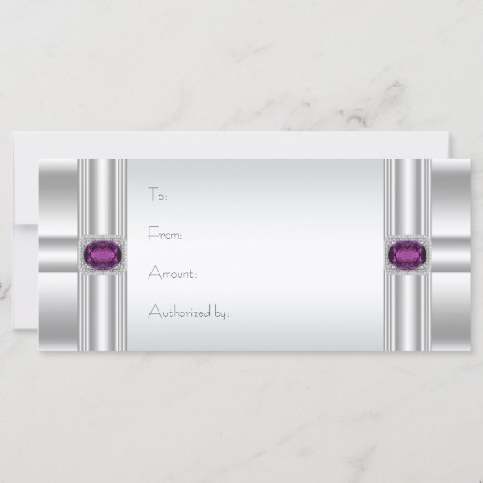 Bedrijfs Cadeaubon Cadeaubont Kaarten (Achterkant)