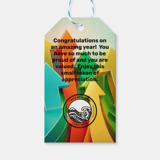 Bedrijfs Cadeautje (Verkoop) Cadeaulabel (Voorkant)