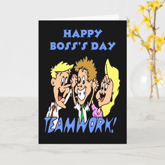 Bedrijfs-dagkaart Kaart (Gele Bloem)