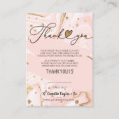 Bedrijfs Dank u & Code van de Korting | Modern Loy Klantenkaartje (Voorkant)