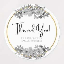 Bedrijfs Dank u stickers