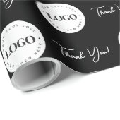 Bedrijfs de Aangepaste Logo van het Bedrijf Dank u Cadeaupapier (Rol Hoek)