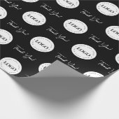 Bedrijfs de Aangepaste Logo van het Bedrijf Dank u Cadeaupapier (Hoek)