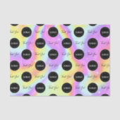 Bedrijfs de Aangepaste Logo van het Bedrijf Dank u Tissuepapier (Voorkant)