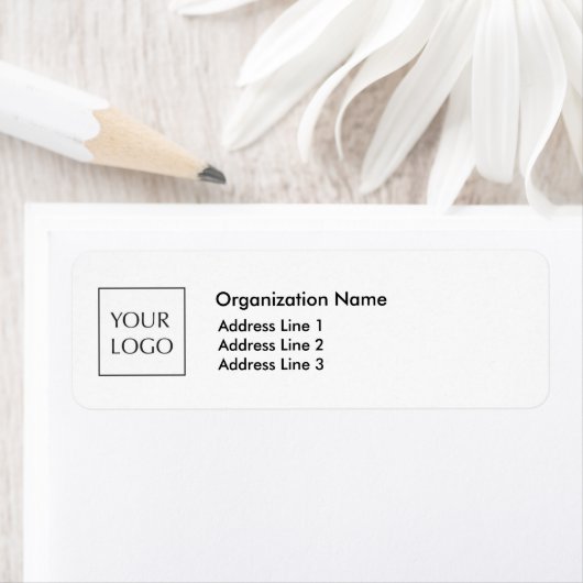 Bedrijfs de Etiketten van het Adres van de Terugke (Insitu)