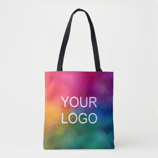 Bedrijfs de Sjabloon van de Tekst van de Logo Mode Tote Bag (Voorkant)