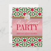 Bedrijfs de Uitnodiging van de Partij van de Kanto (Voorkant / Achterkant)