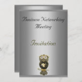 Bedrijfs de Verandering van de Uitnodiging van de  (Voorkant / Achterkant)