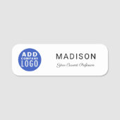 Bedrijfs de Vertegenwoordiger van de Handel van de Naamplaatje (Voorkant)