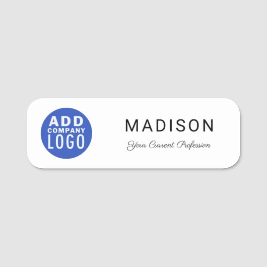 Bedrijfs de Vertegenwoordiger van de Handel van de Naamplaatje (Voorkant)