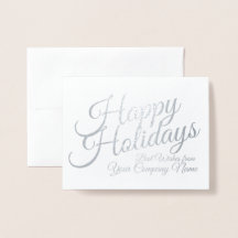 Bedrijfs Gepersonaliseerde Kaart van de Vakantie Z