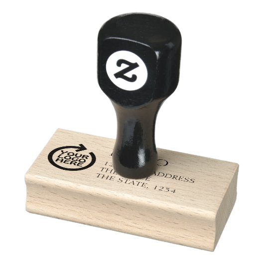Bedrijfs Gepersonaliseerde Logo Rubberstempel (Stempel)