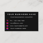 Bedrijfs Gepersonaliseerde Professionele Modern Visitekaartje (Voorkant)