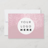 Bedrijfs Gift Certificaat Moderne Sociale Powde Lo (Achterkant)