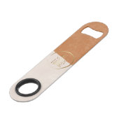 Bedrijfs Gift Promotiepartij LOGO Speed Flessenopener (Voorkant Gekanteld)