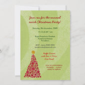 Bedrijfs het Bedrijfs van de Kerstpartij Functie Kaart (Achterkant)