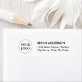 Bedrijfs het Etiket van het Adres van de Terugkeer (Insitu)