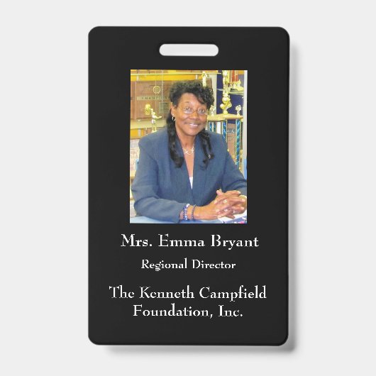 Bedrijfs-ID Badge (Voorzijde)