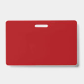 Bedrijfs-ID & Logo Kleurrijk Rood Stromend Design Badge (Achterkant)