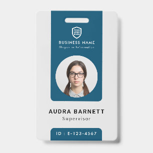 Bedrijfs ID Logo Modern Aangepast Personeel Staf Badge