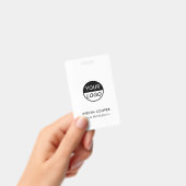 Bedrijfs-ID | Paslogo Werknemer Personeel Badge (Handheld)