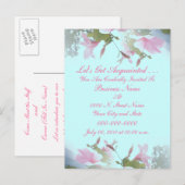 Bedrijfs Inleiding nodigt Briefkaart uit (Voorkant / Achterkant)