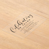 Bedrijfs Jubileum Uitnodiging (Laagn)