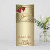 Bedrijfs Kado Kaarten voor de Feestdagen (Staand voorkant)