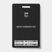 Bedrijfs Kantoor Erkenning van werknemers Logo Badge (Back)