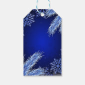 Bedrijfs Kerstmis Logo Gepersonaliseerd Cadeaulabel (Achterkant)