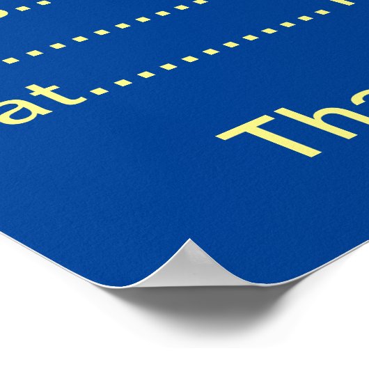 Bedrijfs Leveringen, het teken Bedrijfs van Uren,  Poster (Hoek)