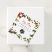 Bedrijfs Logo Bedrijfs de Feestdagen van de Gebeur Bedankjes Labels (In situ)