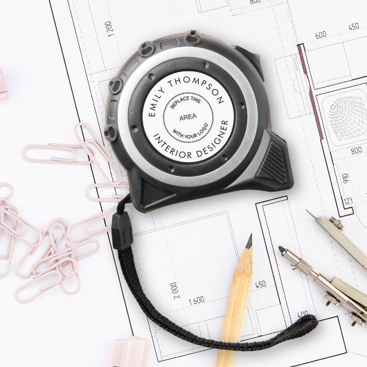 Bedrijfs Logo Bedrijfsnaam Interieur Designer Rolmaat