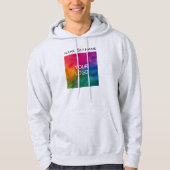 Bedrijfs Logo Creëer Uw Eigen Mannen van het Vooro Hoodie (Voorkant)