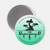 Bedrijfs Logo en Adres de Waardering van de Klant Magneet (Voorkant / Achterkant)