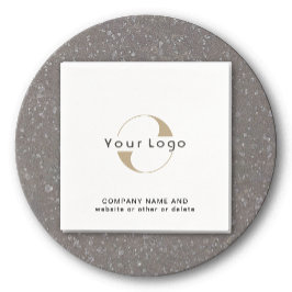 Bedrijfs Logo en Tekst, Schone Minimale Bedrijfs v Servet