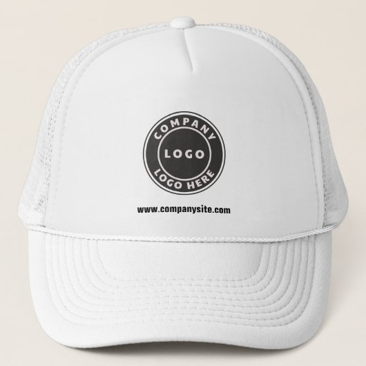 Bedrijfs Logo en Website de Medewerker van de Doua Trucker Pet (Voorkant)