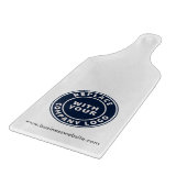 Bedrijfs Logo en Website Douane Bedrijf Snijplank (Hoek)