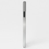 Bedrijfs Logo Horizontaal Zilver iPhone Hoesje (Rechterkant)