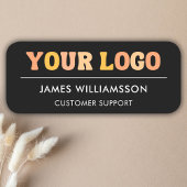 Bedrijfs Logo Modern Personeel Magnetisch Naamplaatje