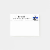 Bedrijfs logo ontwerp uw eigen post-it® notes (Voorkant)