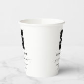 Bedrijfs Logo Papieren Bekers (Links)