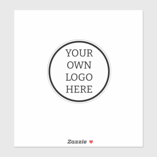 Bedrijfs Logo Professional bedrijfslaptop Sticker (Vel)