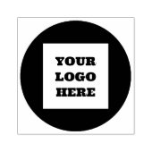 Bedrijfs Logo Professionele Moderne Collectief Rubberstempel (Afrduk)