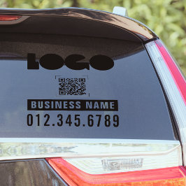 Bedrijfs Logo QR op de Bumper van het Venster van Sticker