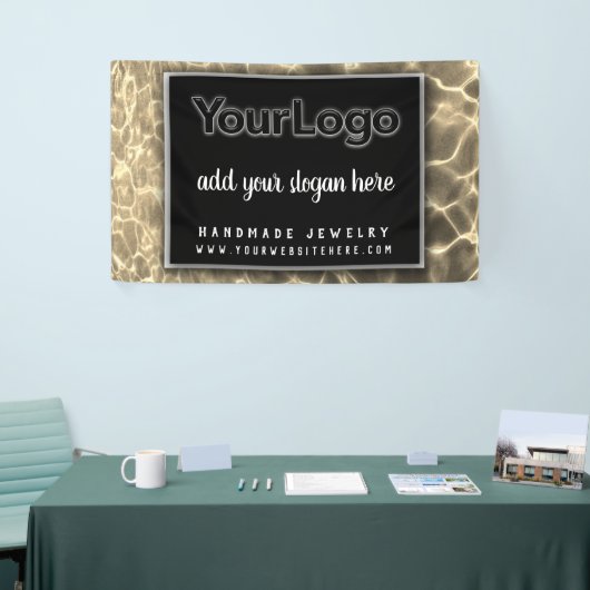 Bedrijfs Logo van de Moderne Professionele Onderne Spandoek (Beurs)