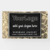 Bedrijfs Logo van de Moderne Professionele Onderne Spandoek (Horizontaal)