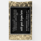 Bedrijfs Logo van de Moderne Professionele Onderne Spandoek (Verticaal)