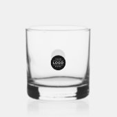 Bedrijfs Logo Whisky Glas (Voorkant)