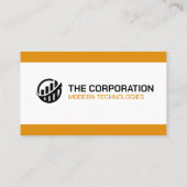 Bedrijfs Man op Telefoon | Visitekaartje ondernemi (Achterkant)